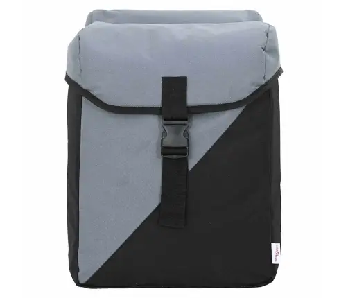 Velosipēda Pannier Soma Divām Somām 35L Pelēka Vidaxl