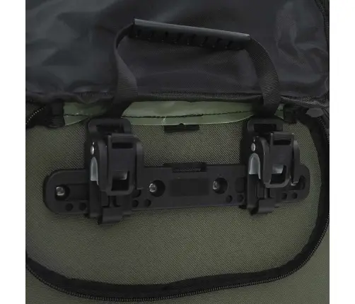 Velosipēda Soma Pārvadāšanas Statīvam 20L Olīvu Zaļa 31X13X58 Cm Vidaxl