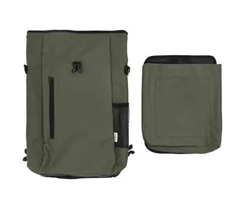 Velosipēda Soma Pārvadāšanas Statīvam 20L Olīvu Zaļa 31X13X58 Cm Vidaxl