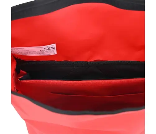 Velosipēda Soma Pannier Rāmim 20 L Sarkana 31X13X58 Cm Vidaxl