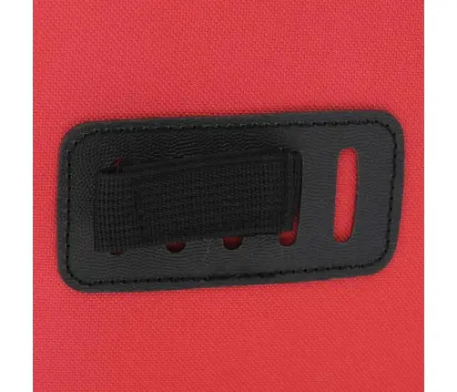 Velosipēda Soma Pannier Rāmim 20 L Sarkana 31X13X58 Cm Vidaxl