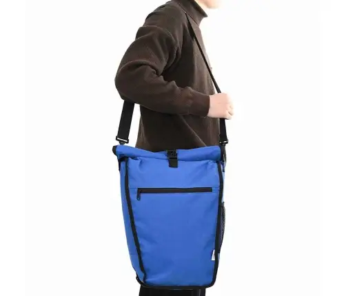 Rattakott Sinine 34 X 16 X 59 Cm Polüester