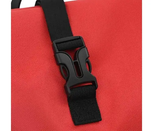 Dviračių Krepšys Raudona 34 X 16 X 59 Cm Poliesteris