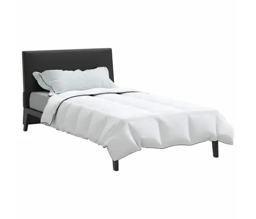 Ziemas Gultas Sega Balta 135 X 220 Cm 105Gsm Persiku Poliesters Vidaxl