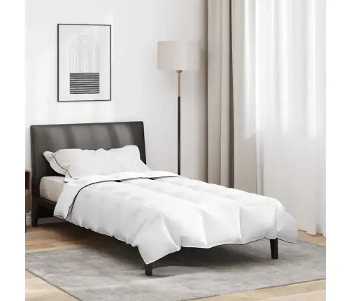 Ziemas Gultas Sega Balta 140 X 220 Cm 105Gsm Persiku Poliesters Vidaxl