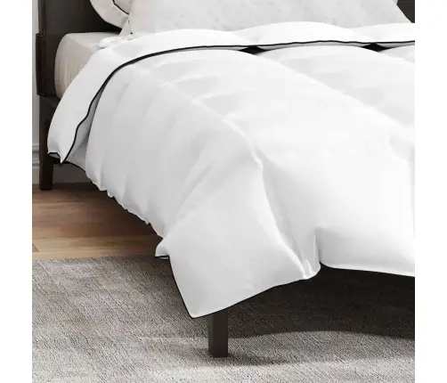Ziemas Gultas Sega Balta 140 X 220 Cm 105Gsm Persiku Poliesters Vidaxl