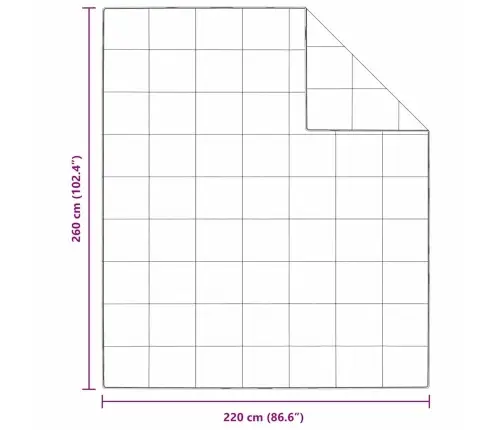 Talve Tek Muu Valge 260 X 220 Cm Sulgedest