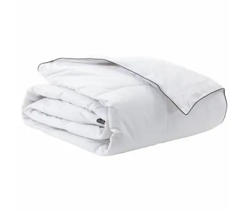 Ziemas Gultas Sega Balta 240 X 260 Cm 105Gsm Persiku Poliesters Vidaxl