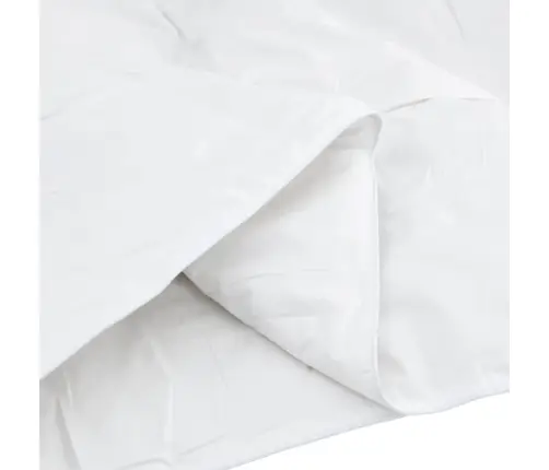 Antklodė Balta 240 X 220 Cm Plunksna