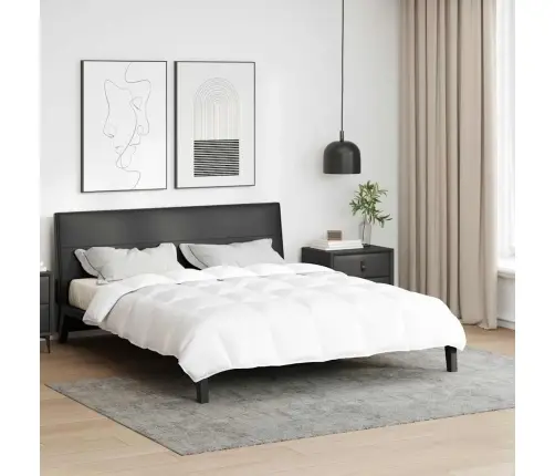 Antklodė Balta 260 X 220 Cm Plunksna