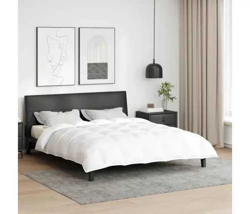 Klāja Un Segas Balta 200 X 200 Cm Dūnas Vidaxl