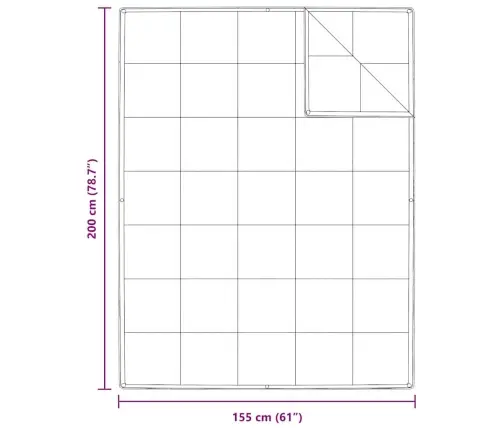 Palagi Un Gultas Segas Balta 155 X 200 Cm Dūnas Vidaxl