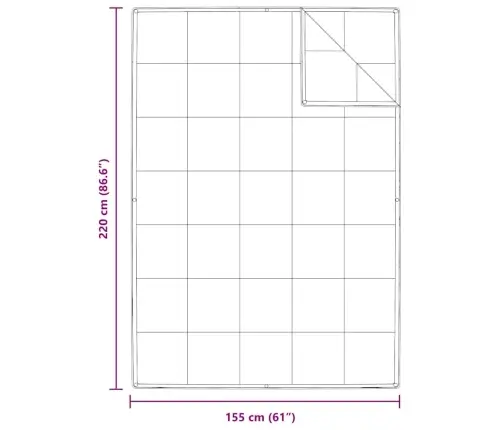 Palagi Un Gultas Segas Balta 155 X 220 Cm Dūnas Vidaxl