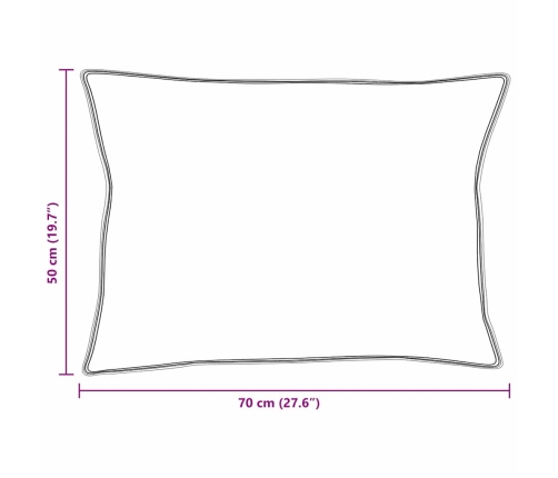 Pagalvės Balta 130Gsm 100% Medvilnė