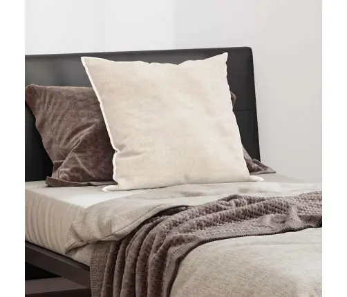 Spilvens Balta 80 X 80 Cm 130Gsm 100% Kokvilna Vidaxl