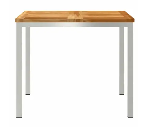 Āra Galds 90X90X74.5 Cm No Masīva Tīkkoka Vidaxl