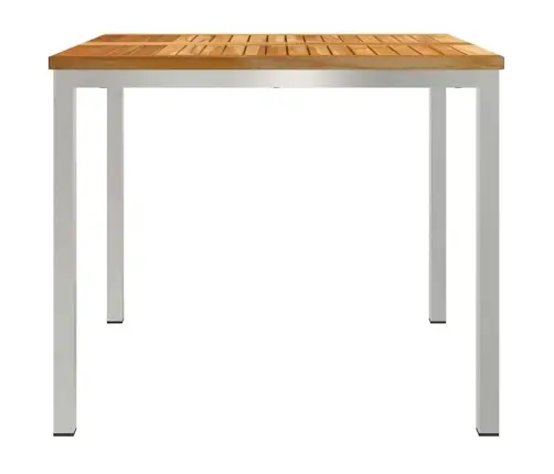 Āra Galds 90X90X74.5 Cm No Masīva Tīkkoka Vidaxl