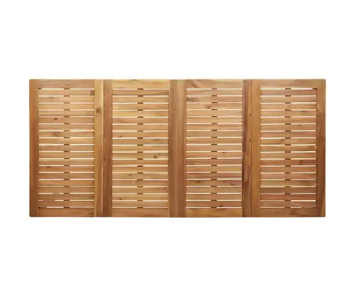 Välisöögilaud Pruun 200X90X75 Cm Tugev Teakipuit