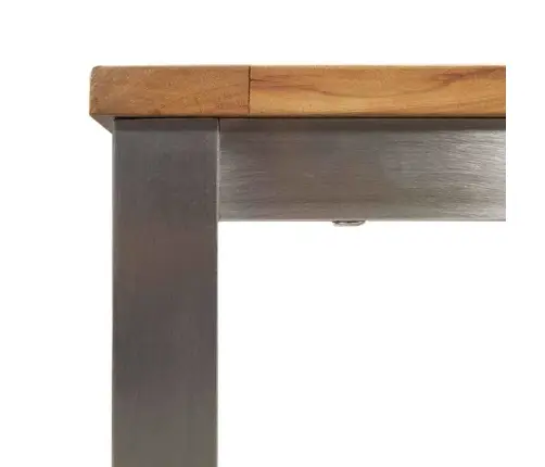 Āra Ēdamgalds 200X90X74.5 Cm Ciets Koks Akācija Vidaxl