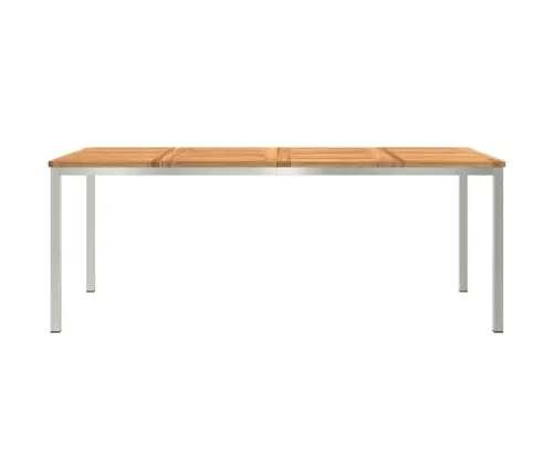 Āra Ēdamgalds 200X90X74.5 Cm Ciets Koks Akācija Vidaxl