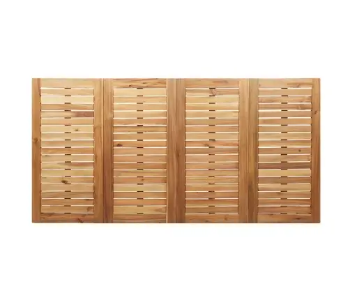 Āra Ēdamgalds 200X90X74.5 Cm Ciets Koks Akācija Vidaxl