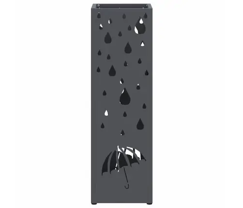 Lietussargu Turētājs Antracīts Metāls Standarts Vidaxl