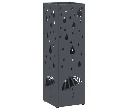 Lietussargu Turētājs Antracīts Metāls Standarts Vidaxl