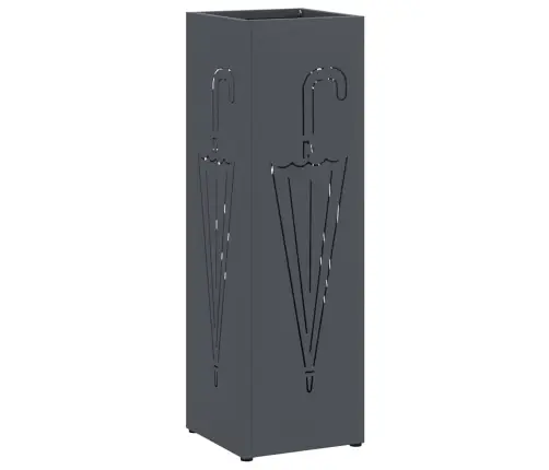 Lietussargu Turētājs Antracīts Metāls Standarts Vidaxl