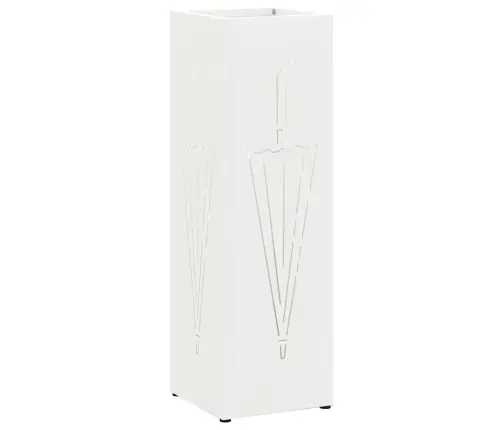 Lietussargu Turētājs Baltā Metāla Kompakts Lietussargu Turētājs Vidaxl