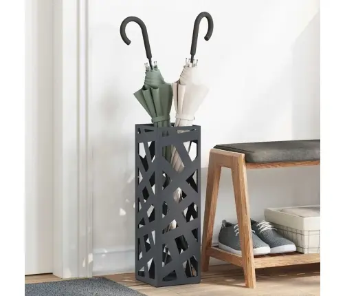 Lietussarga Turētājs Antracīts Metāls Vidējs Izturīgs Vidaxl