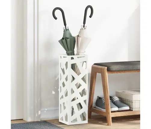 Hoidik Ja Riputustugi Valge 15,5 X 15,5 X 49 Cm Metall