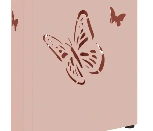 Lietussargu Turētājs Rozā Metāls Vidējs Dekoratīvs Vidaxl