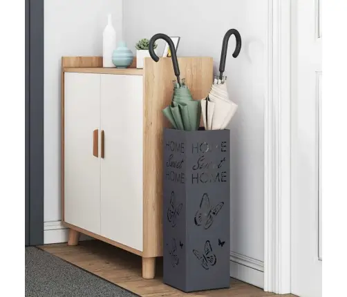 Hoidik Ja Riputustugi Antratsiit 15,5 X 15,5 X 49 Cm Metall