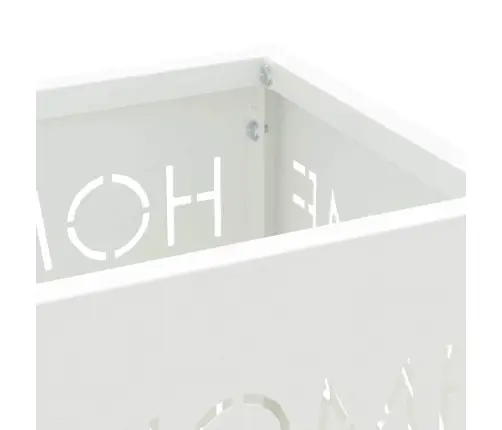 Lietussargu Turētājs Balts Metāls Standarta Izturīgs Vidaxl