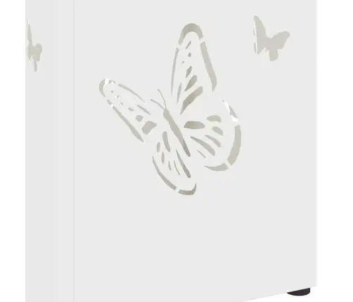 Lietussargu Turētājs Balts Metāls Standarta Izturīgs Vidaxl