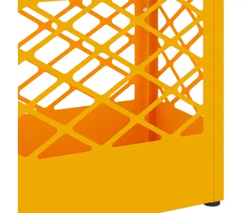 Sinepju Dzeltenais Lietussarga Statīvs, 28X12X41 Cm, Tērauds Vidaxl