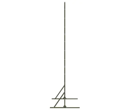 Privātuma Ekrāns Olīvu Zaļā Krāsā, 100X50X180 Cm, No Tērauda Vidaxl