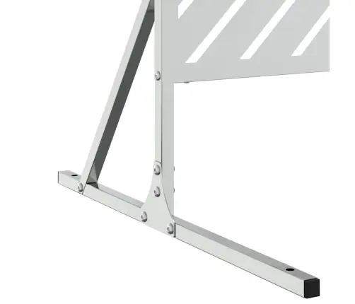 Privātuma Ekrāns 100X50X180 Cm Cinkots Tērauds Vidaxl