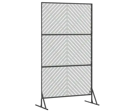 Privātuma Ekrāns 100X50X180 Cm Cinkots Tērauds Vidaxl