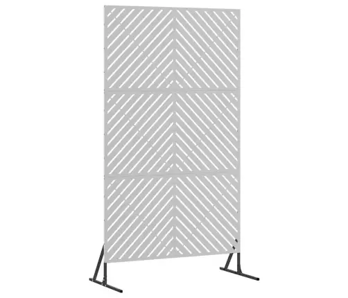 Privātuma Ekrāns 100X50X180 Cm Cinkots Tērauds Vidaxl