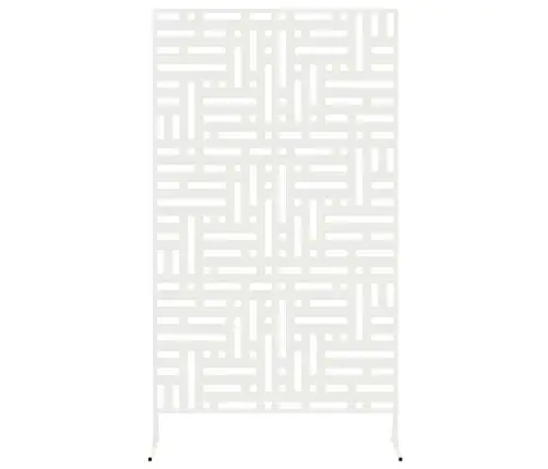 Privaatsustõke Valge 100 X 50 X 180 Cm Teras