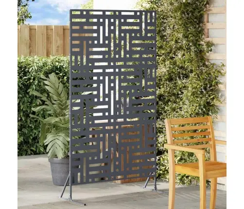 Privātuma Ekrāns Antracīts 100 X 50 X 180 Cm Tērauds Vidaxl