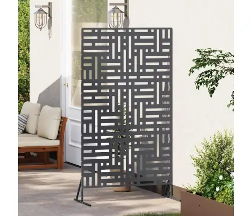 Privātuma Ekrāns Antracīts 100 X 50 X 180 Cm Tērauds Vidaxl