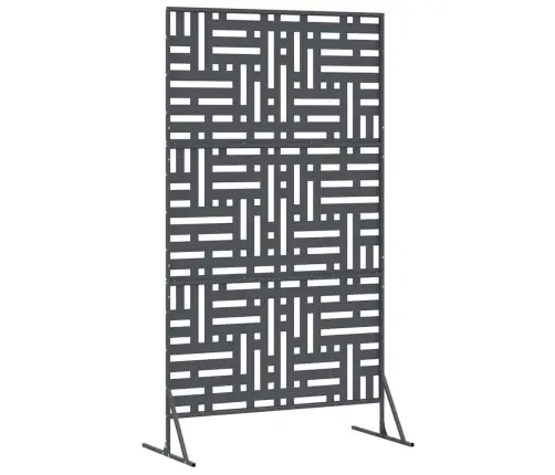 Privātuma Ekrāns Antracīts 100 X 50 X 180 Cm Tērauds Vidaxl