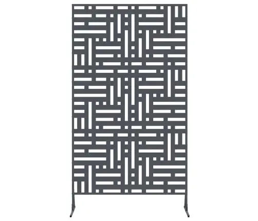 Privātuma Ekrāns Antracīts 100 X 50 X 180 Cm Tērauds Vidaxl