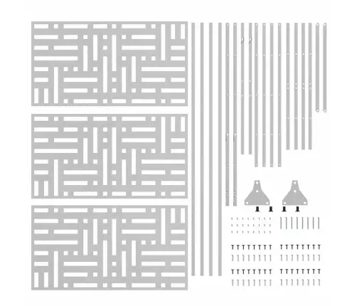 Privaatsustõke Hall 100 X 50 X 180 Cm Teras