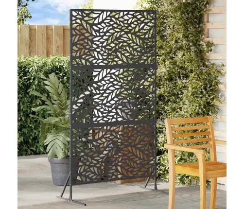 Privaatsustõke Must 100 X 50 X 180 Cm Teras