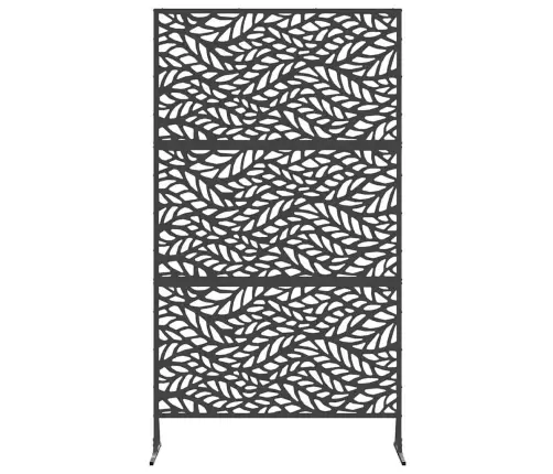 Privaatsustõke Must 100 X 50 X 180 Cm Teras