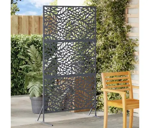 Privātuma Ekrāns Antracīts 100 X 50 X 180 Cm Tērauds Vidaxl