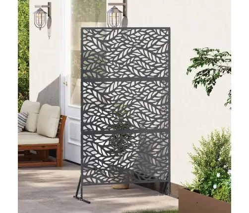 Privātuma Ekrāns Antracīts 100 X 50 X 180 Cm Tērauds Vidaxl